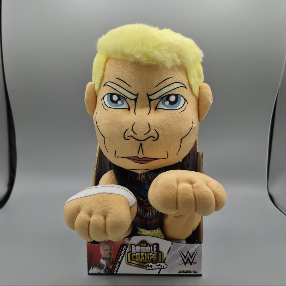 WWE‎ Cody Rhodes Rumble Champs Fighting Puppet NIB